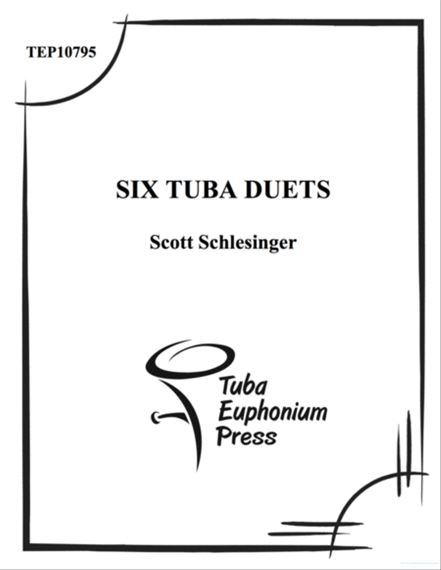 Six Tuba Duets Brass Duet scores gallery preview page 1