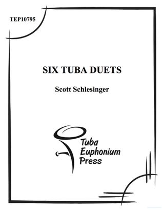 Book cover for Six Tuba Duets