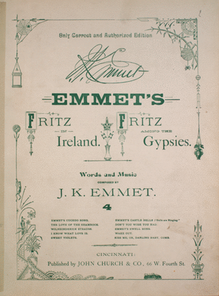 Emmett's Fritz in Ireland, and Fritz Among the Gypsies