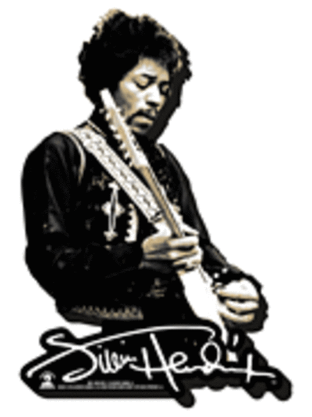 Hendrix Chunky Magnet - Black and White Signature
