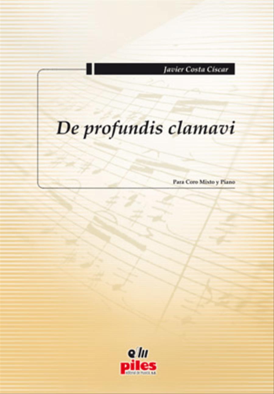 De Profundis Clamavi Mixed Choir scores gallery preview page 1