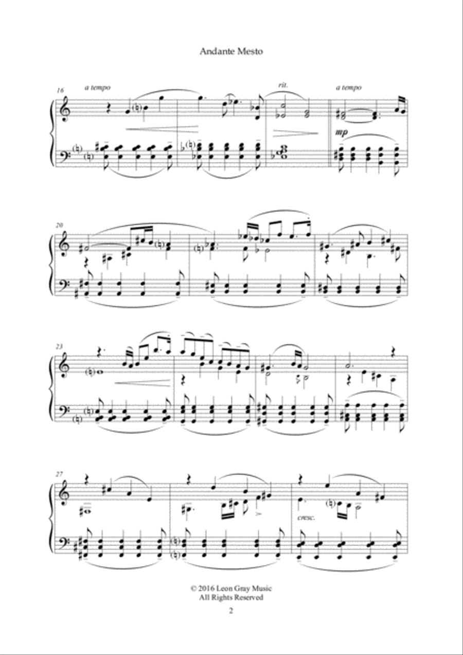 Andante Mesto, Tombola and Dice (No. 5), Leon Gray image number null