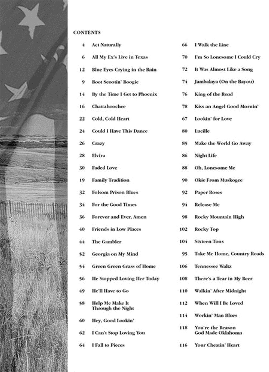 The Great American Country Songbook Electric Guitar scores gallery preview page 2