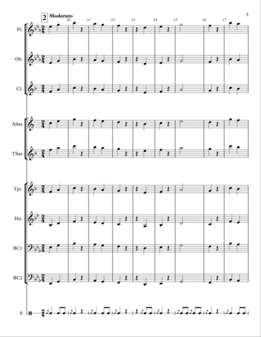 50 Progressive Exercises for Band or Individual Study - Advanced Concert Band scores gallery preview page 4