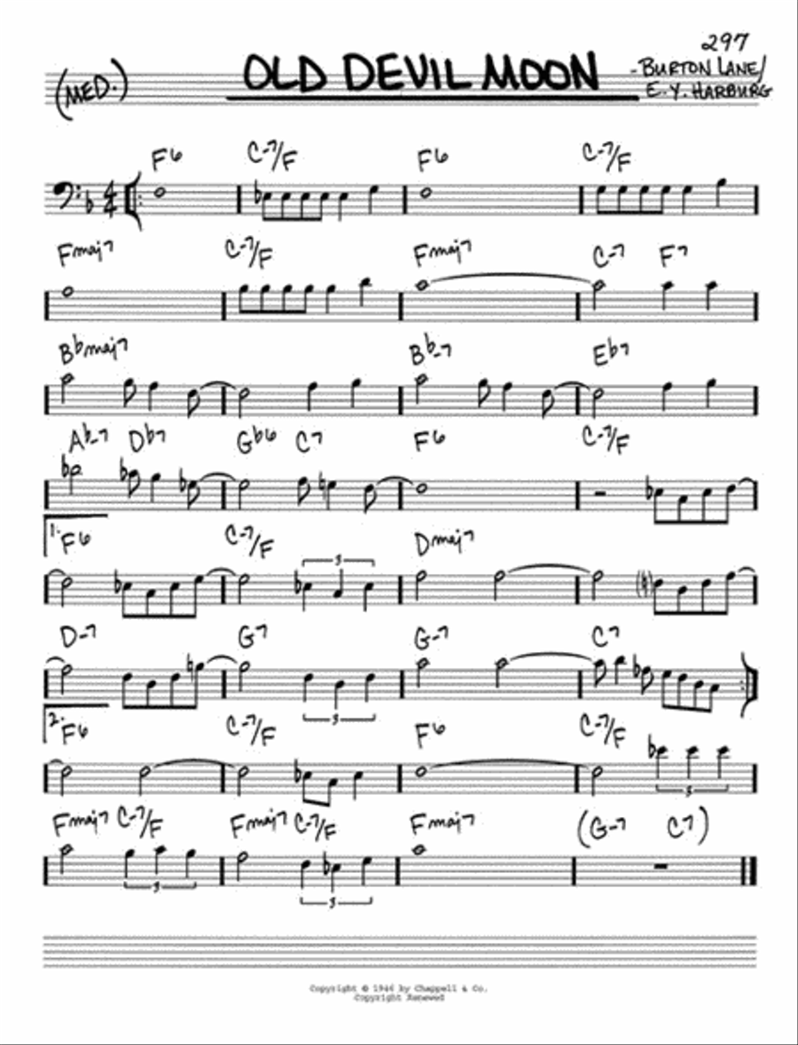 The Real Book – Volume II – Second Edition Bass Clef Instrument scores gallery preview page 4