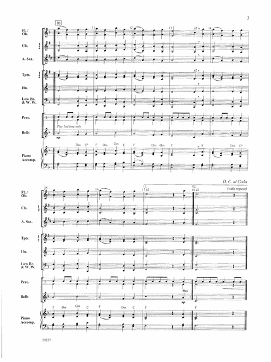 Renaissance Dances: Score Concert Band scores gallery preview page 3