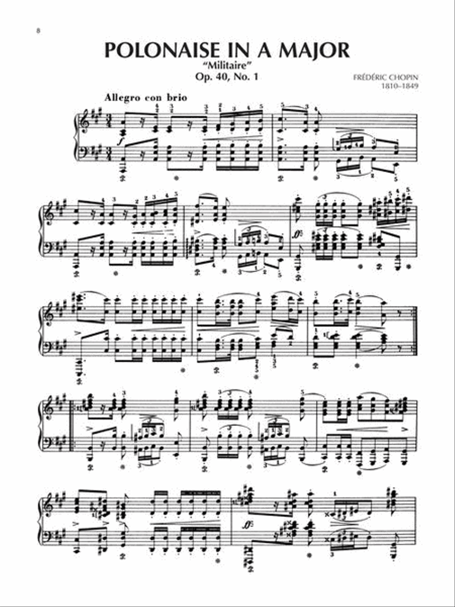 Classical Piano Masters - Upper Intermediate Level Piano Solo scores gallery preview page 5