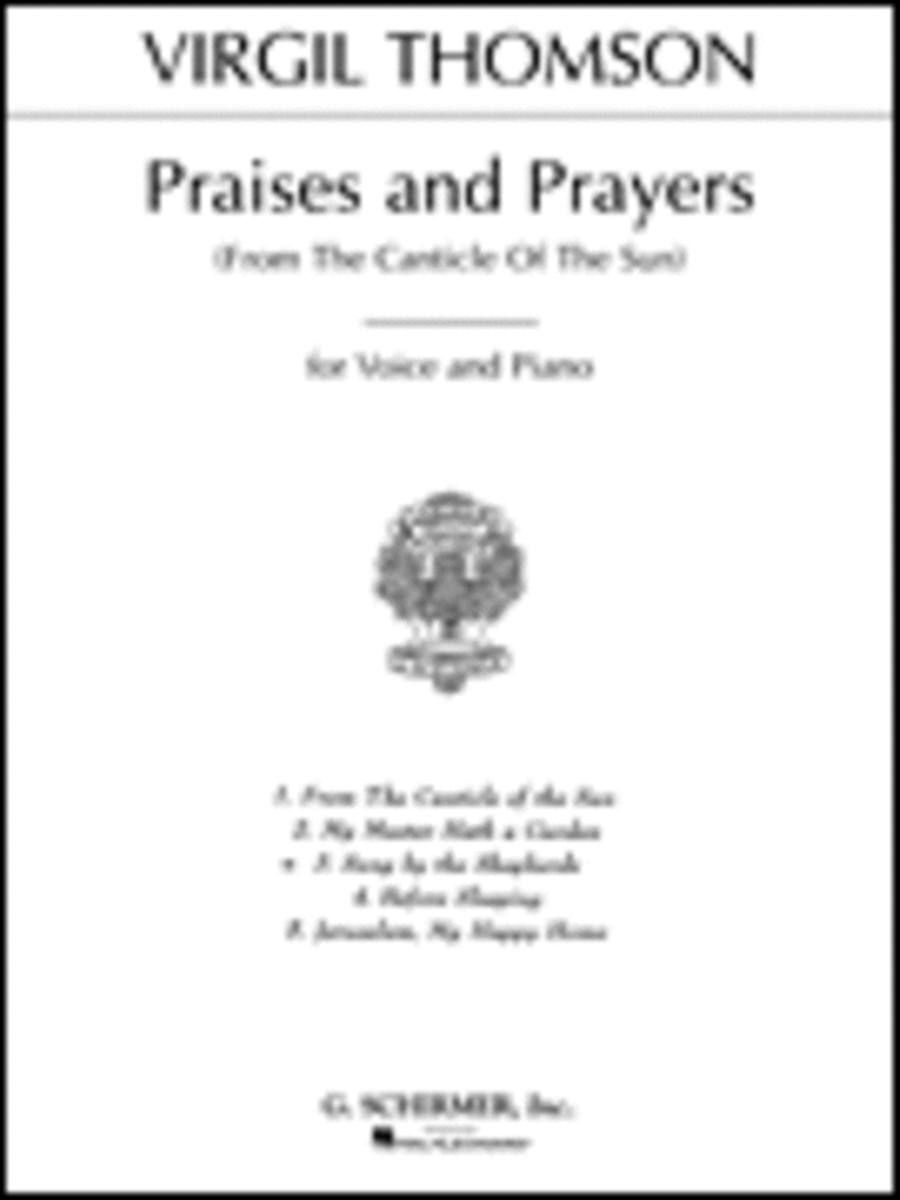 Sung by the Shepherds (from Praises and Prayers) Voice scores gallery preview page 1