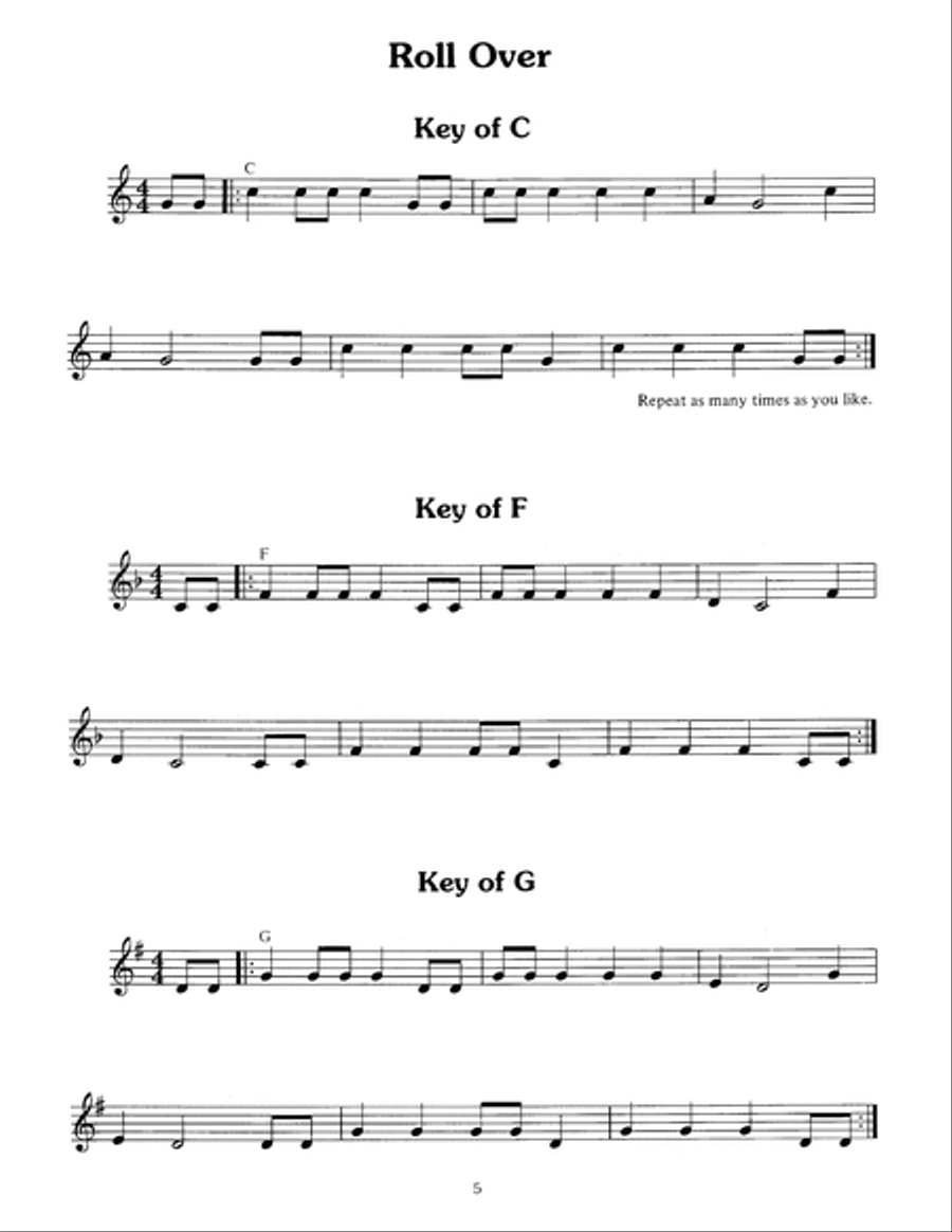 Recorder Music for Children Recorder scores gallery preview page 6