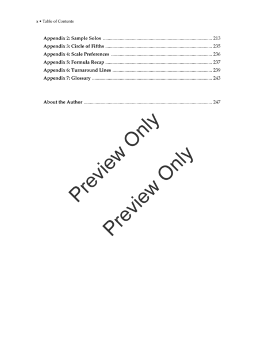Jazz Improvisation: The Goal-Note Method (Text with MP3s) Jazz Ensemble scores gallery preview page 11