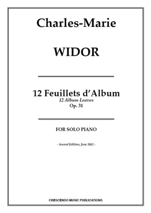 12 Feuillets d'Album, Op. 31