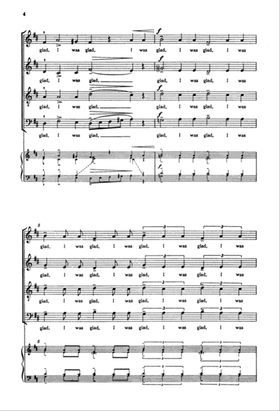 The Gate of Heaven 4-Part scores gallery preview page 4