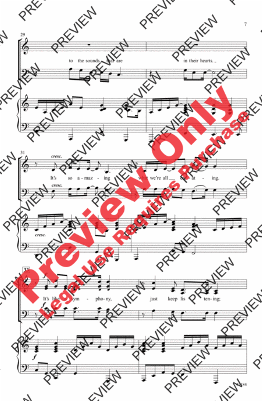 Glorious 3-Part scores gallery preview page 7