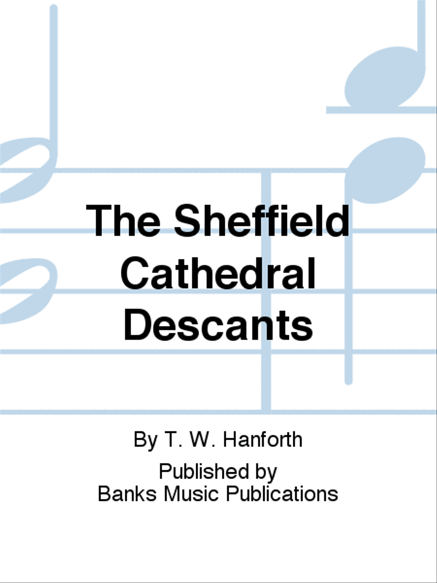 The Sheffield Cathedral Descants Unison Choir scores gallery preview page 1