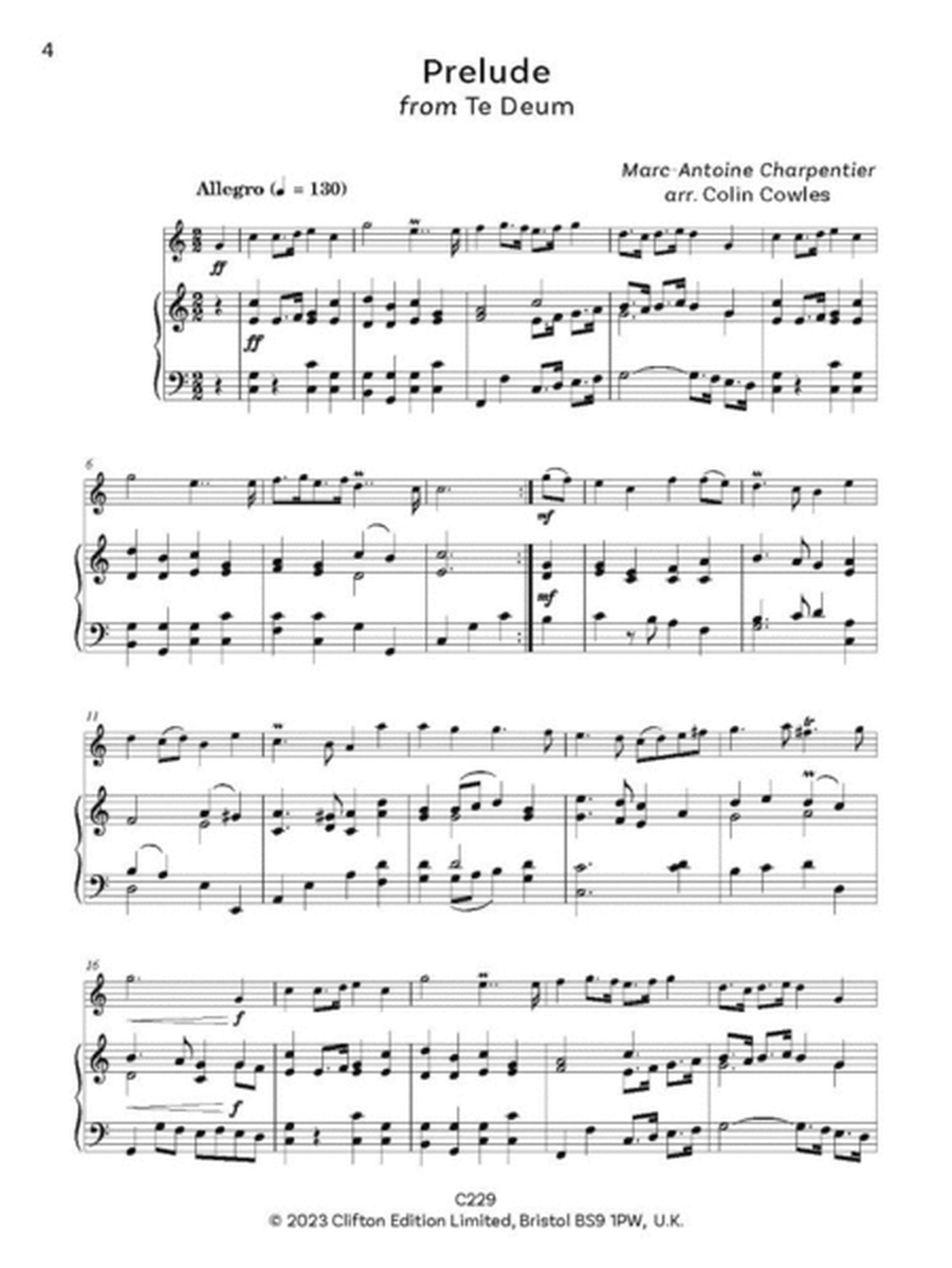 Baroque Reserve: arr. Flute & Piano (opt. continuo)