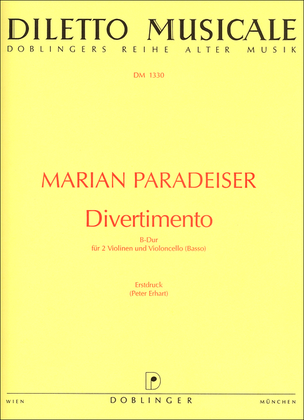 Book cover for Divertimento in B-Dur