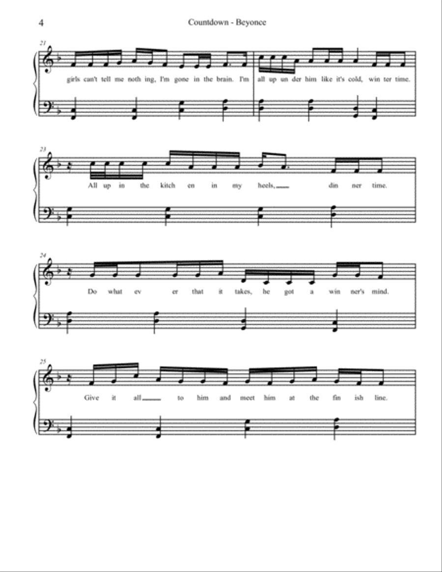 Countdown Small Ensemble scores gallery preview page 4