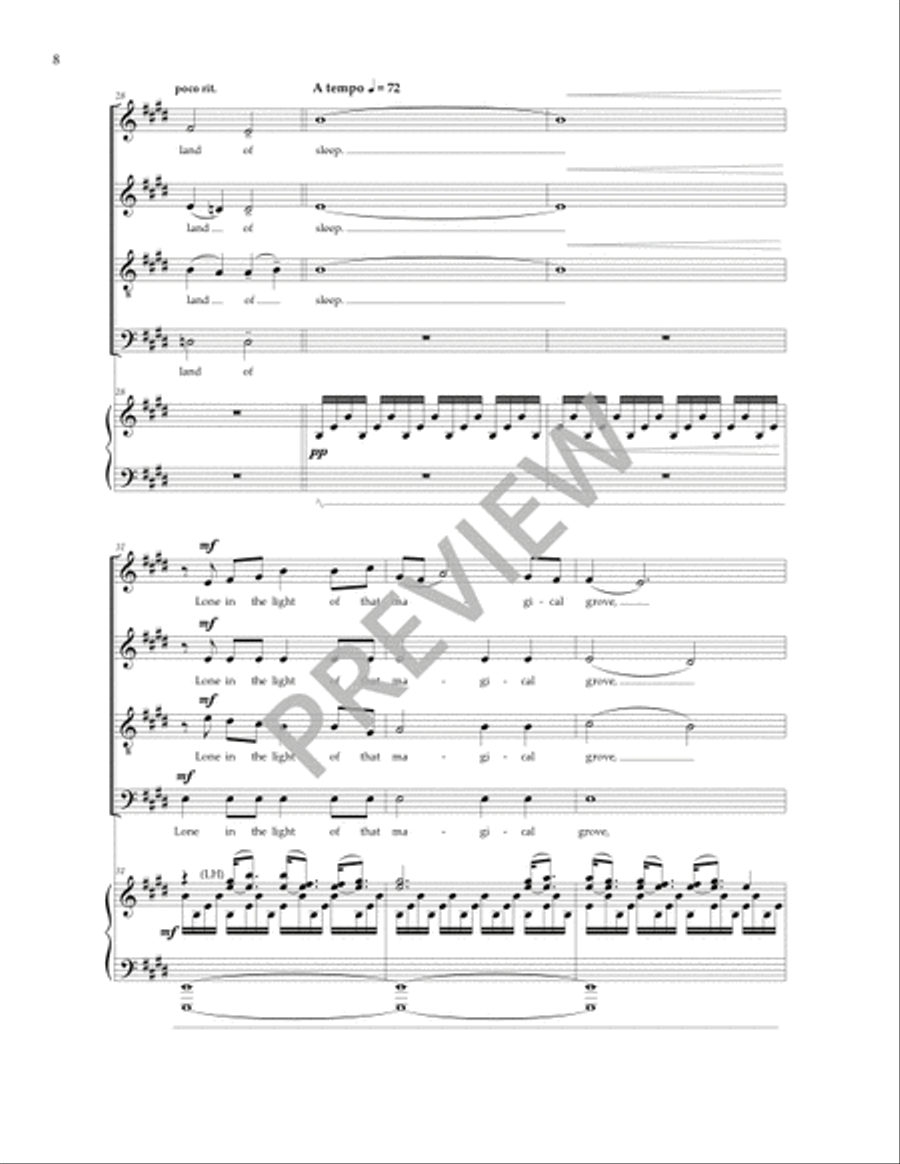 The Dreams That Remain Divisi scores gallery preview page 10