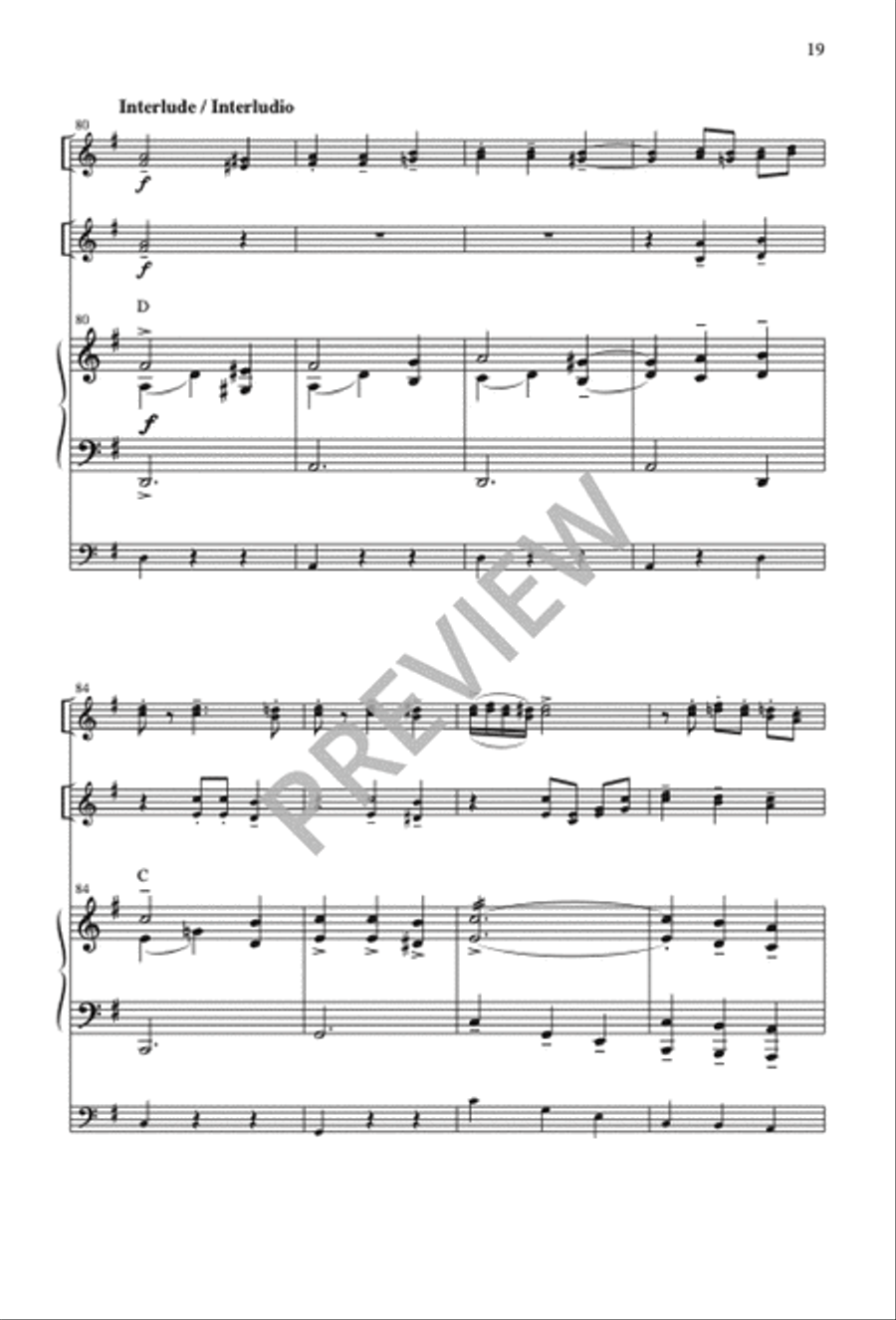 Las Mañanitas / The Morning Song 4-Part scores gallery preview page 20