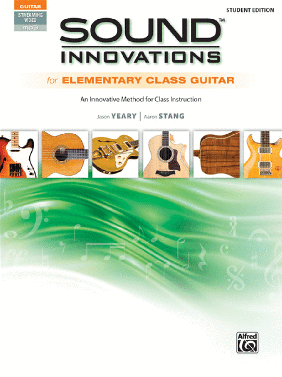 Sound Innovations for Elementary Class Guitar Guitar scores gallery preview page 1