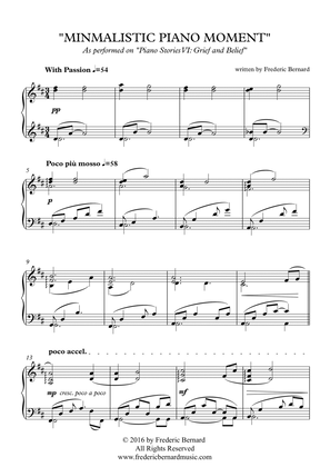 Minimalistic Piano Moment (PianoPassion Solo - EASY)