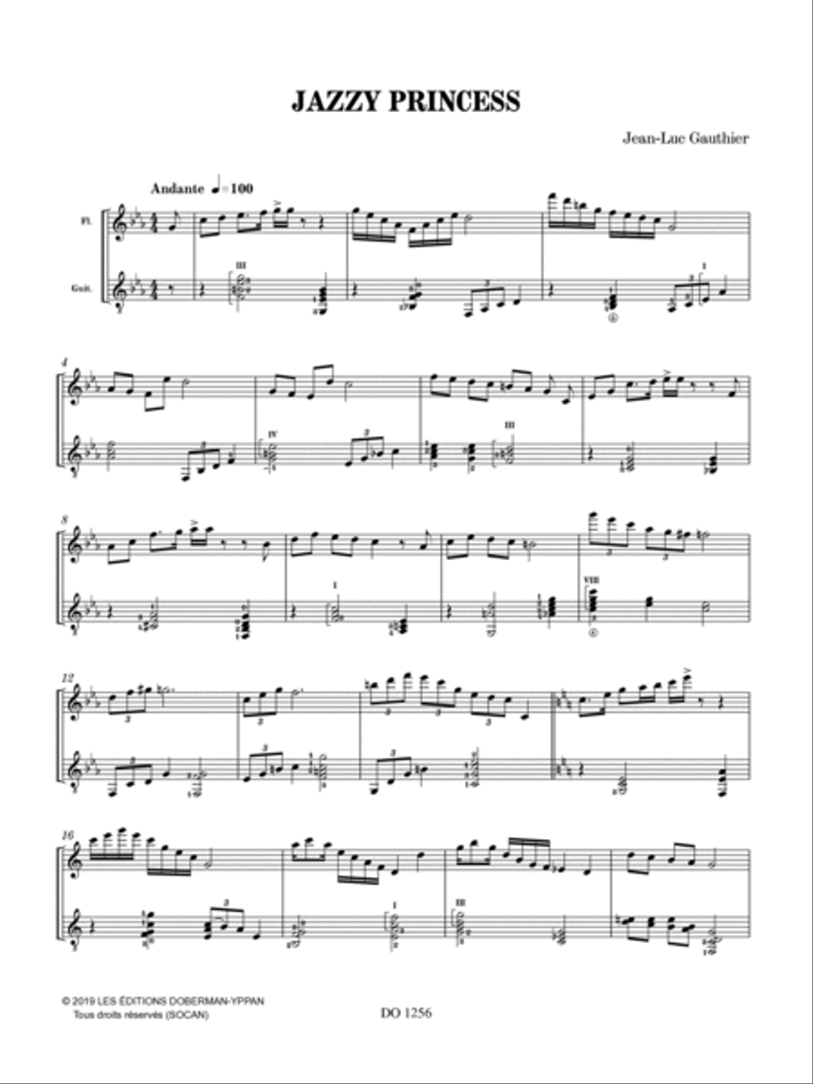 Jazzy Princess Flute scores gallery preview page 3