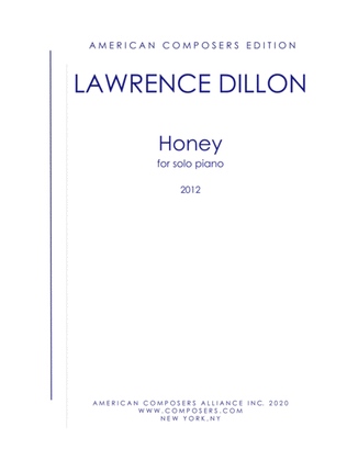 Book cover for [Dillon] Honey