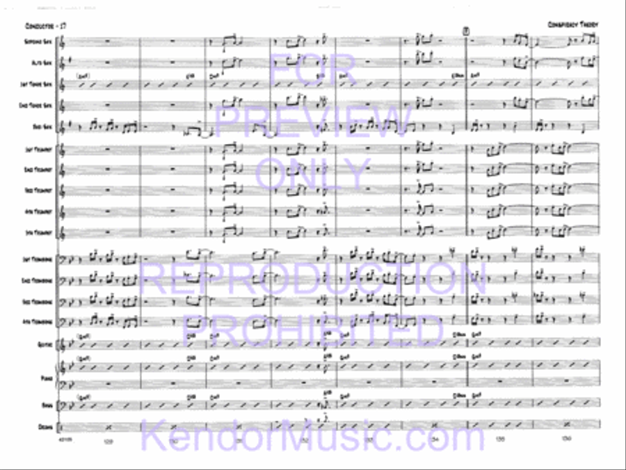 Conspiracy Theory Jazz Ensemble scores gallery preview page 19