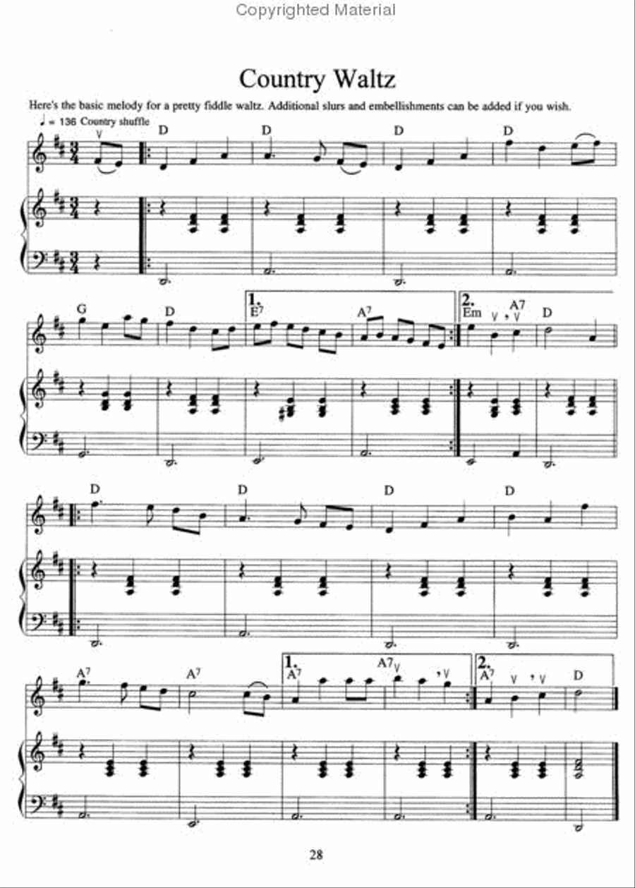 The Magic of Appalachian Fiddling Piano Solo scores gallery preview page 2