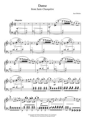 Suite Champetre, Op.98B - III. Danse