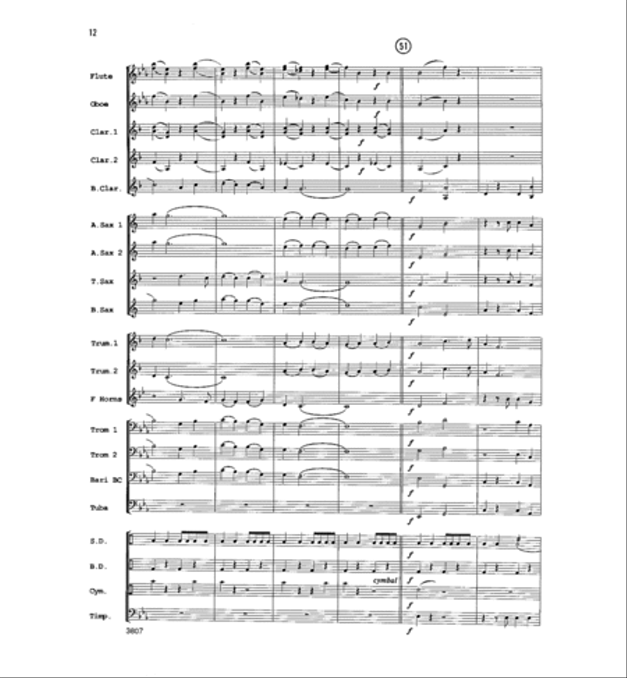 Amarado Amarado Concert Band scores gallery preview page 11