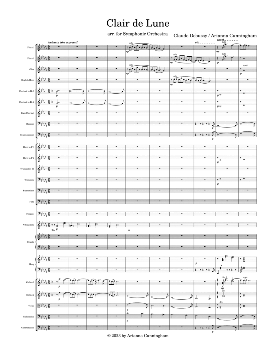 Clair de Lune 