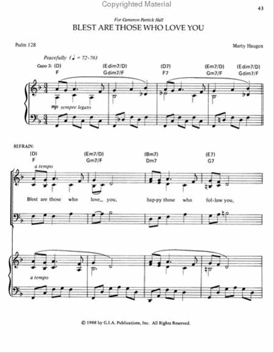 Psalms for the Church Year - Volume 2 Guitar scores gallery preview page 2