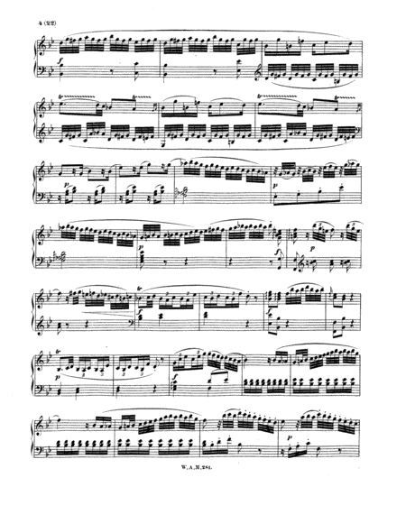 Mozart - Piano Sonata No.3