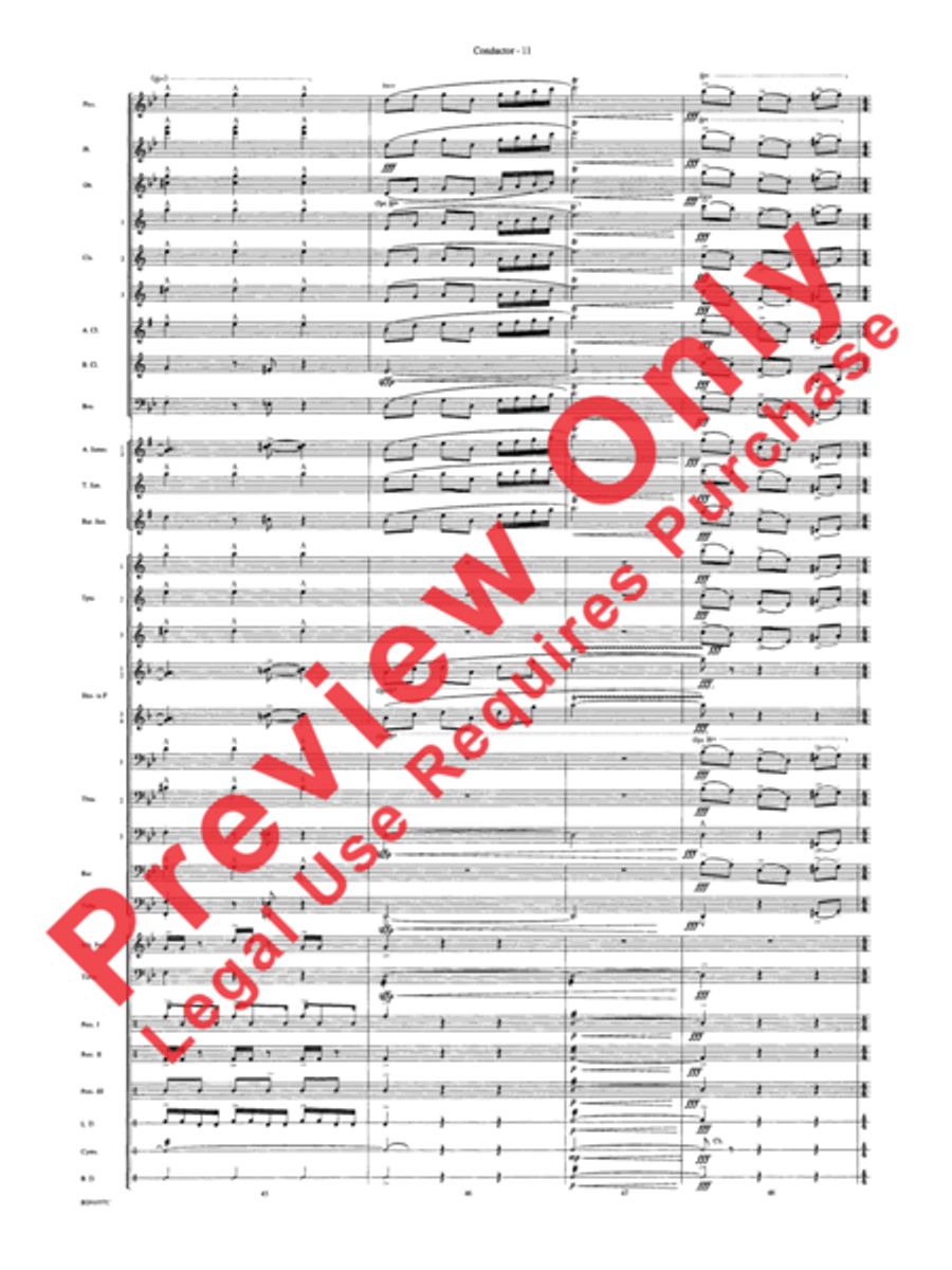 Africa: Ceremony, Song, and Ritual Concert Band scores gallery preview page 14