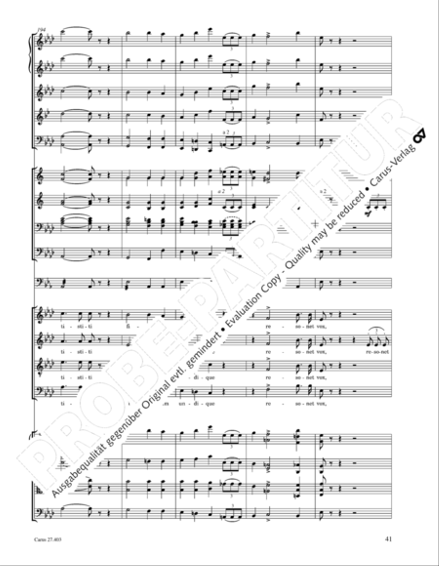 Mottetto per San Paolino Mottetto per San Paolino 4-Part scores gallery preview page 42