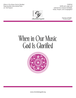 Book cover for When in Our Music God Is Glorified - Reproducible Instrumental Parts