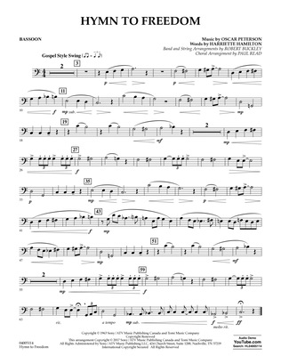 Hymn to Freedom - Bassoon
