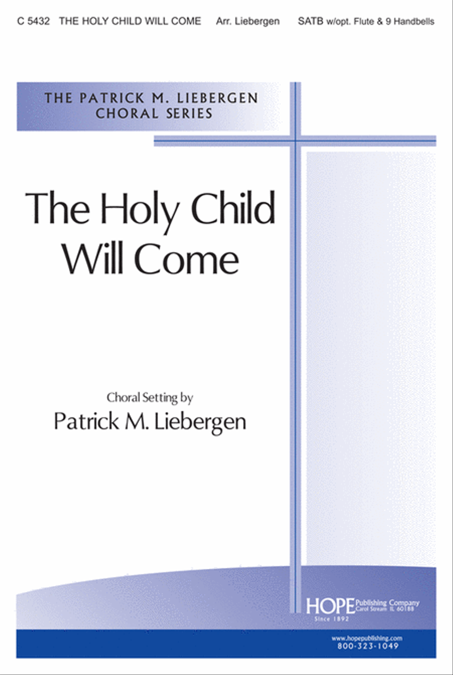 The Holy Child Will Come 4-Part scores gallery preview page 1