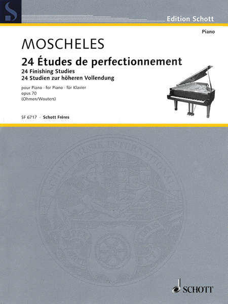 Ignaz Moscheles : 24 Etudes For Piano