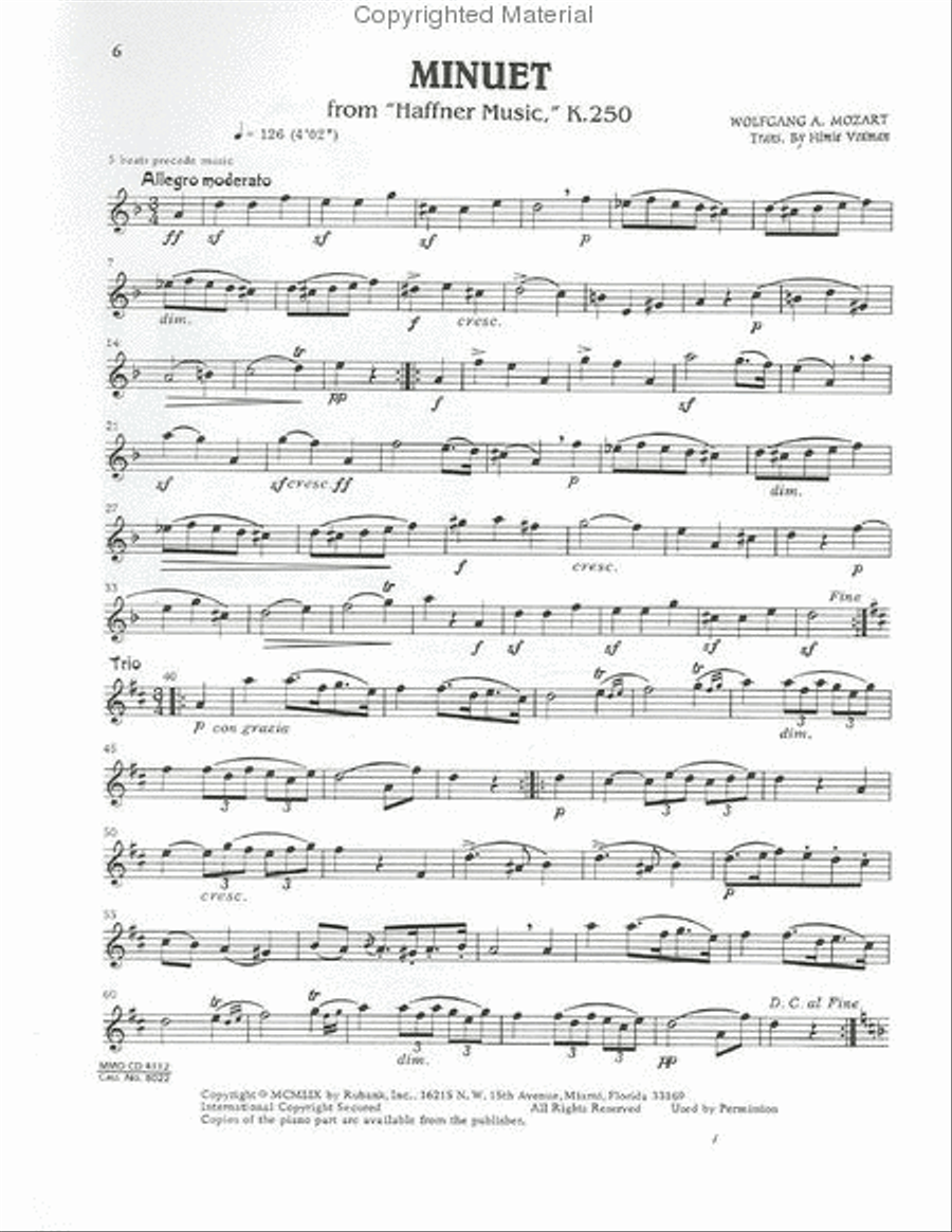 Beginning Alto Sax Solos - Volume 2 image number null