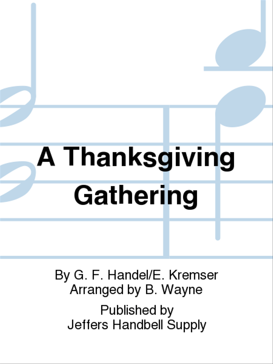A Thanksgiving Gathering A Thanksgiving Gathering 4-Octaves scores gallery preview page 1