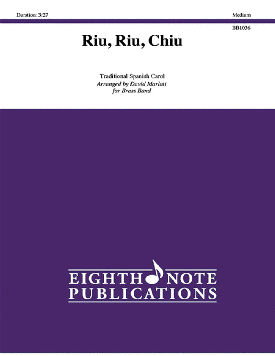 Riu, Riu, Chiu Concert Band scores gallery preview page 1