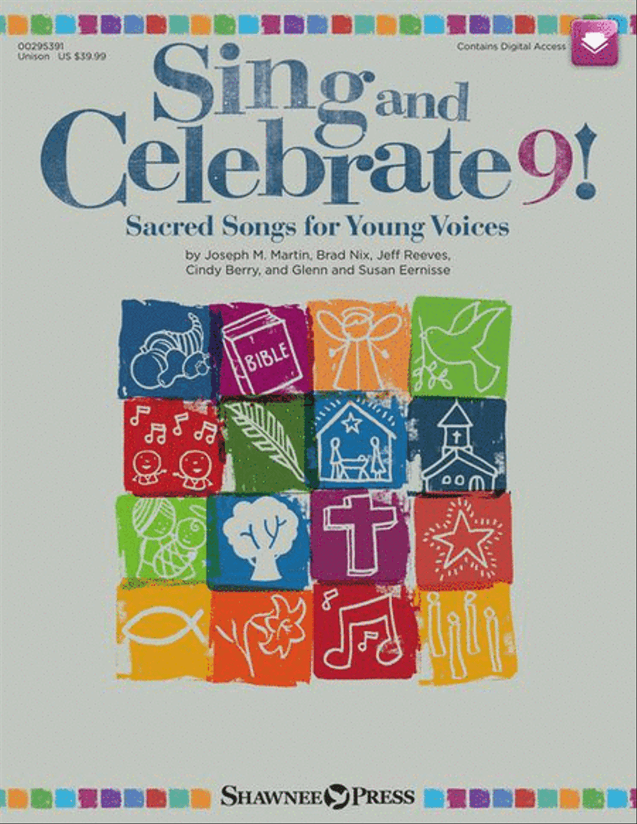 Sing and Celebrate 9! Sacred Songs for Young Voices Unison Choir scores gallery preview page 2