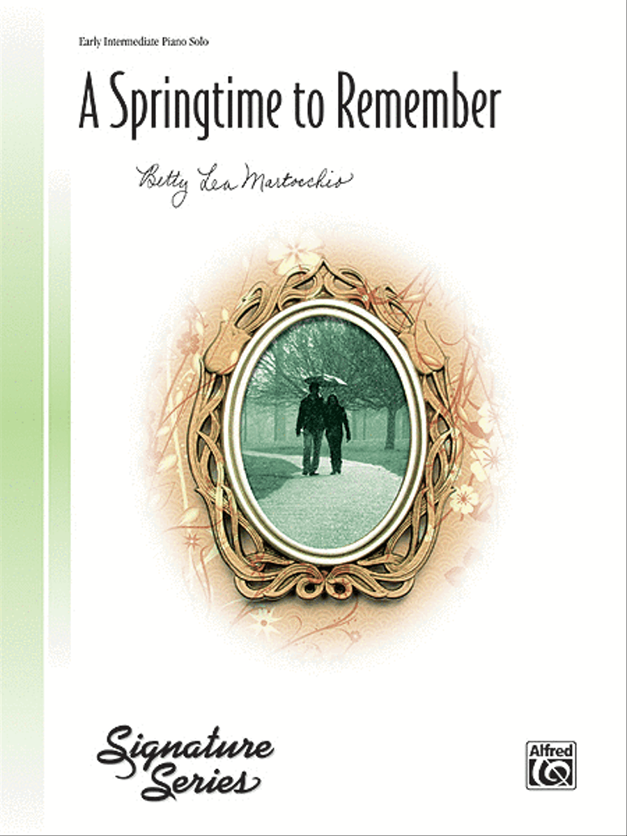A Springtime to Remember Piano Solo scores gallery preview page 1