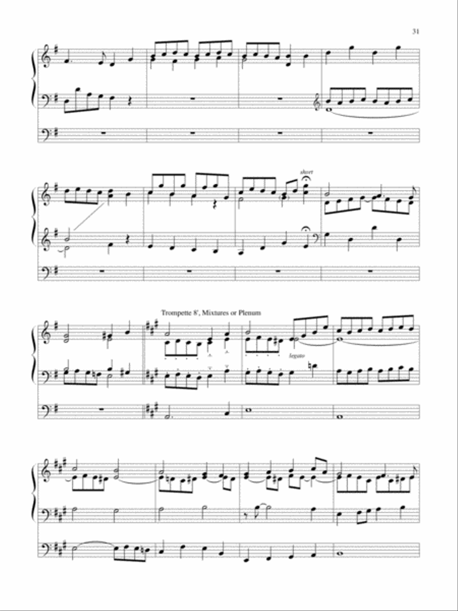 A Blue Cloud Abbey Christmas (Organ Book) Organ scores gallery preview page 3