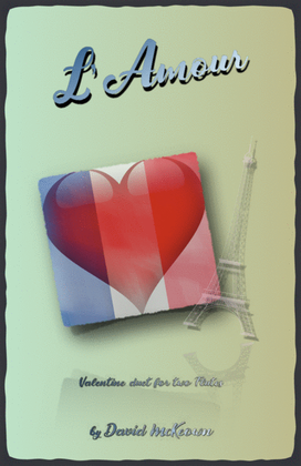 Book cover for L'Amour, Flute Duet for Valentines