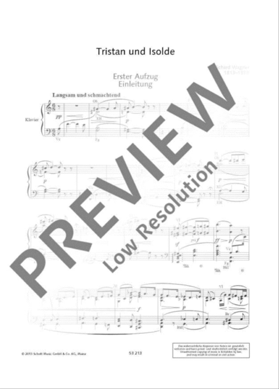 Tristan und Isolde Trumpet scores gallery preview page 18