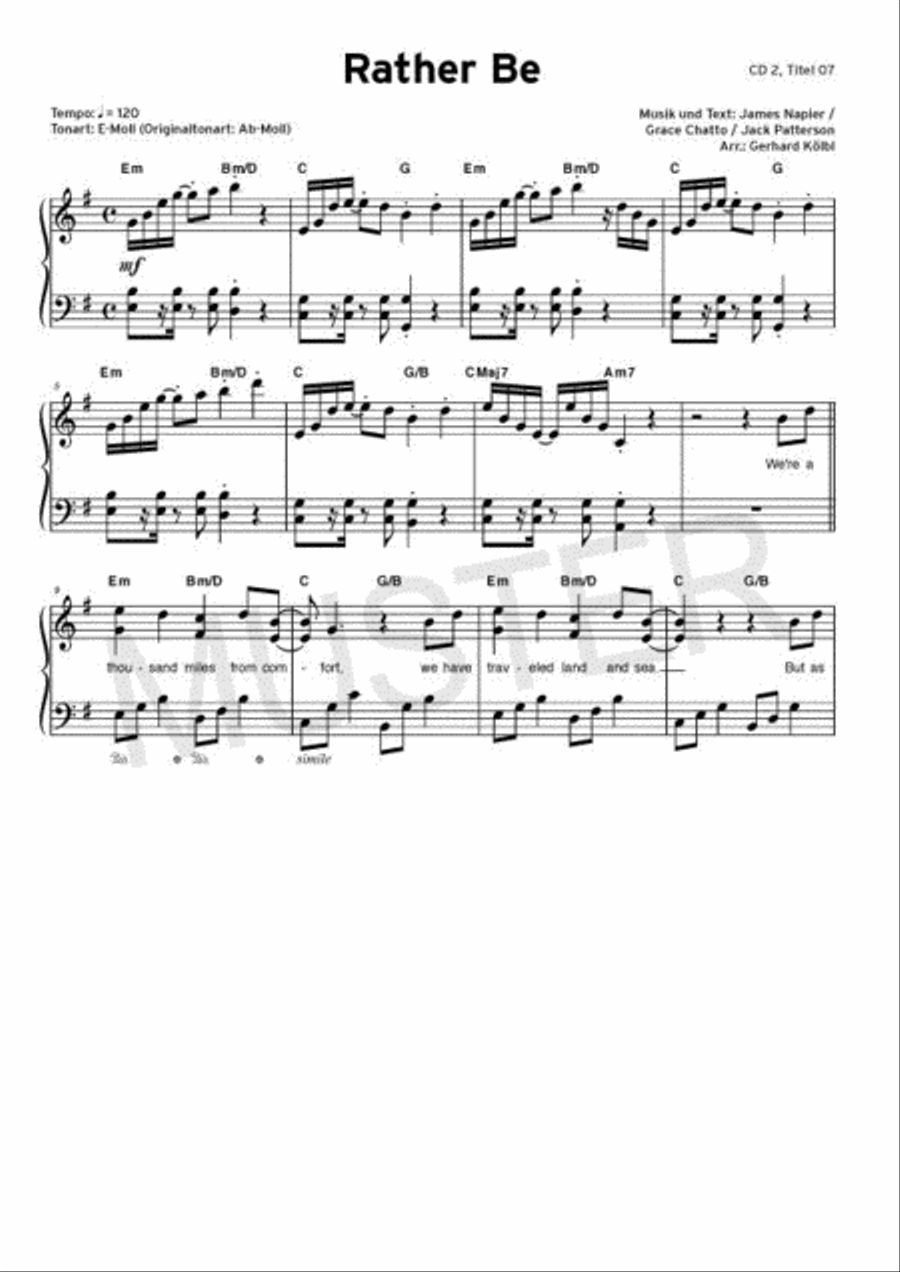 Top Charts Gold 9 Piano, Vocal, Guitar scores gallery preview page 3