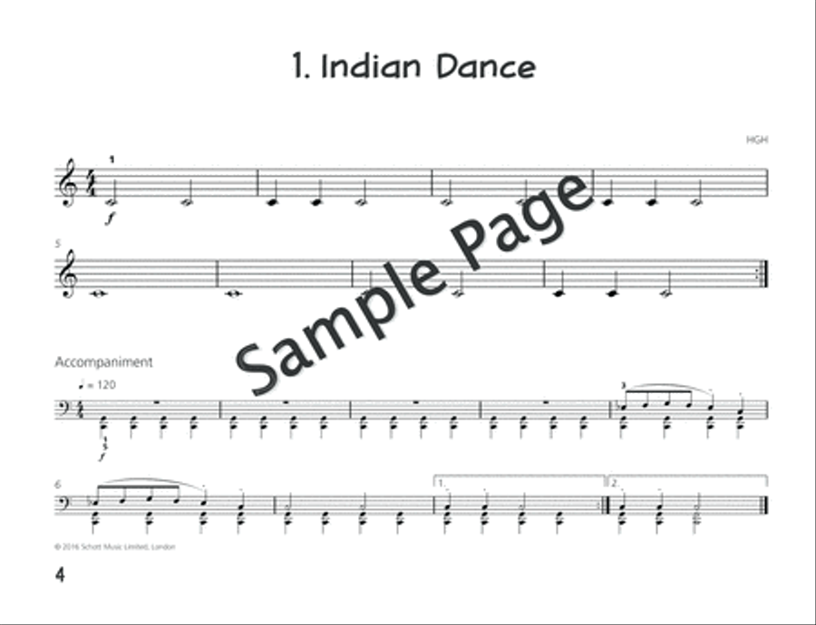 Piano Junior: Performance Book 1 Piano Method scores gallery preview page 5